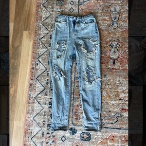 BDG high waisted destroyed pants. 25. Worn once